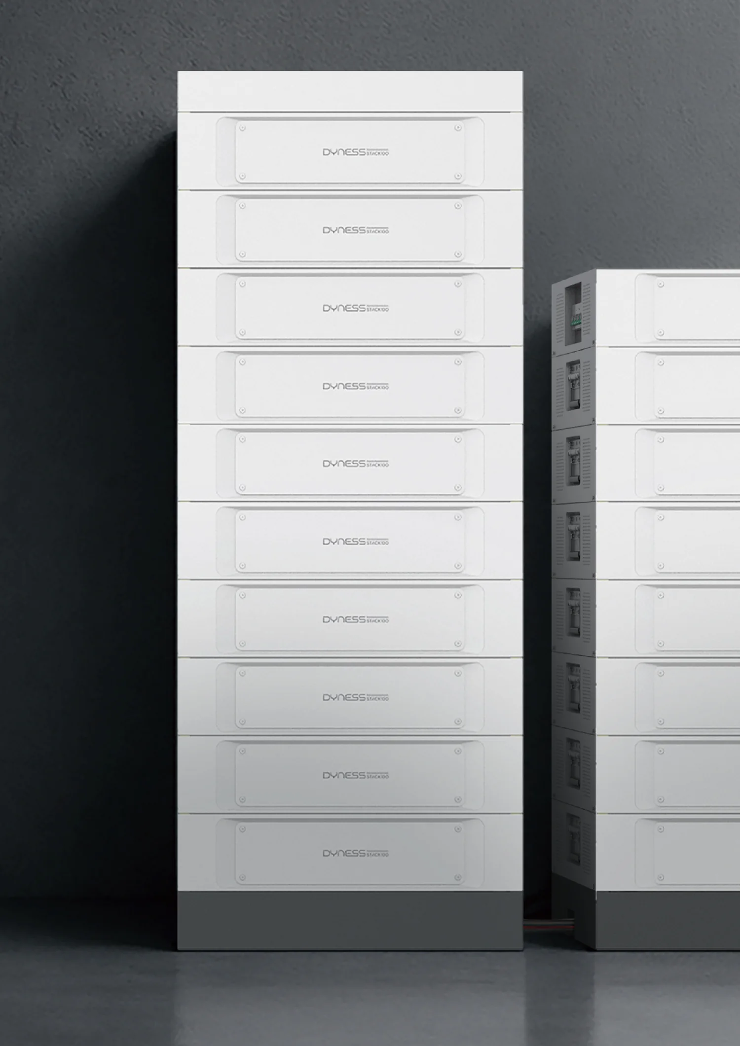 Dyness STACK100 gestapelde batterijmodules