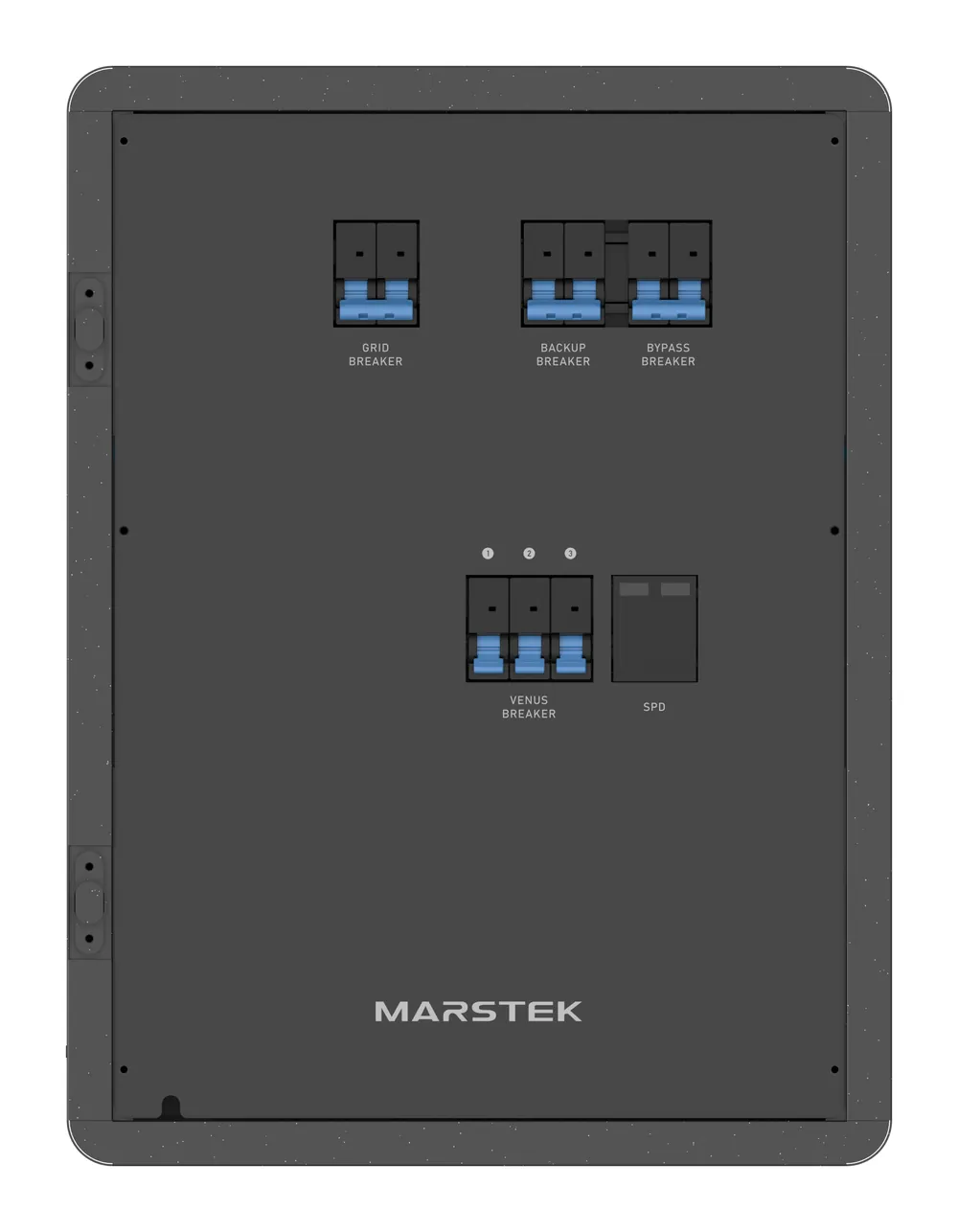 SmartBox geopend, met de beveiligingen