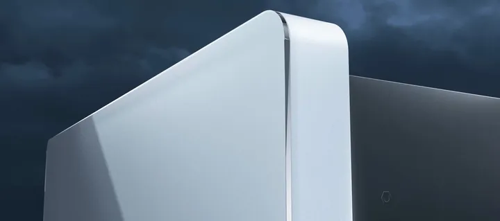 Detail van de rand van de Dyness PowerBox G2