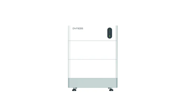 Dyness Tower Pro met twee modules op wit