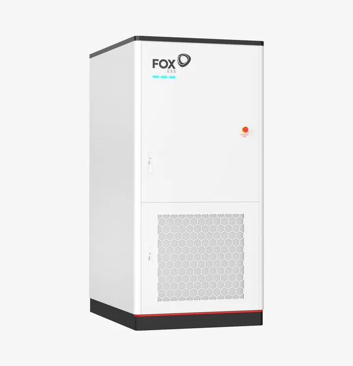 FoxESS G-MAX batterijkast, schuin vooraanzicht